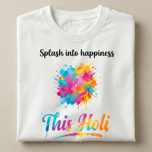 Colorful Holi Unisex Classic T-Shirt