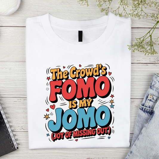 Introvert Fomo Unisex Classic Crew T-Shirt