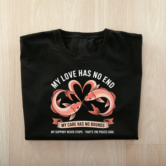 Pisces Heart Unisex Classic Crew T-Shirt