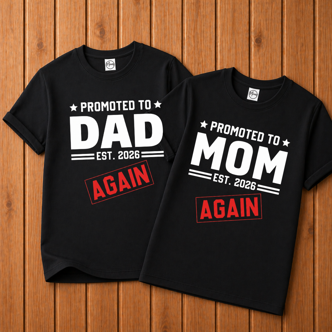 MOM & DAD AGAIN T-SHIRT COMBO