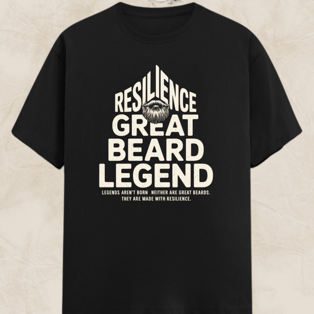 Beard Resilience Unisex Classic Crew T-Shirt
