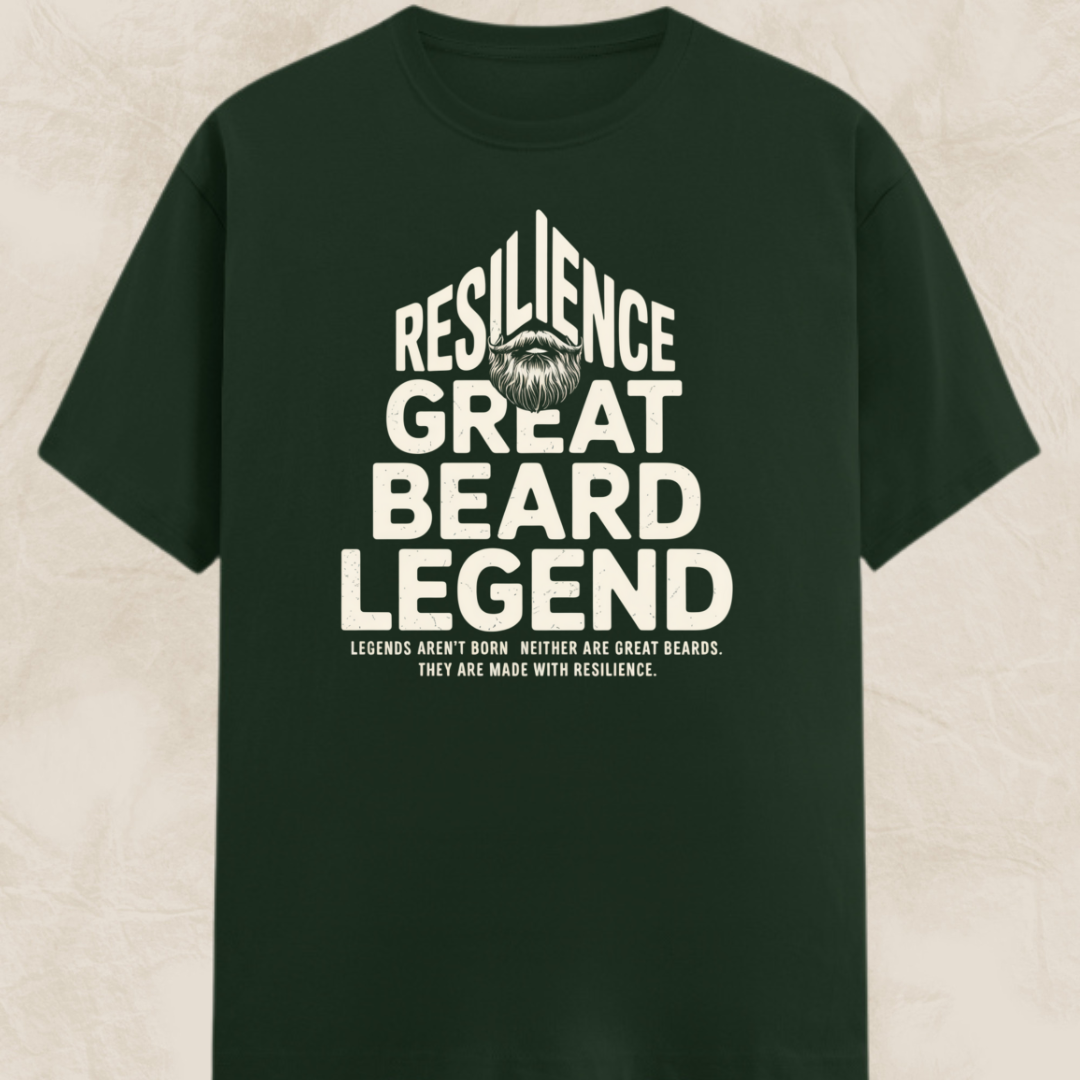 Beard Resilience Unisex Classic Crew T-Shirt
