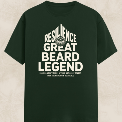 Beard Resilience Unisex Classic Crew T-Shirt
