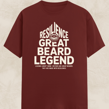 Beard Resilience Unisex Classic Crew T-Shirt