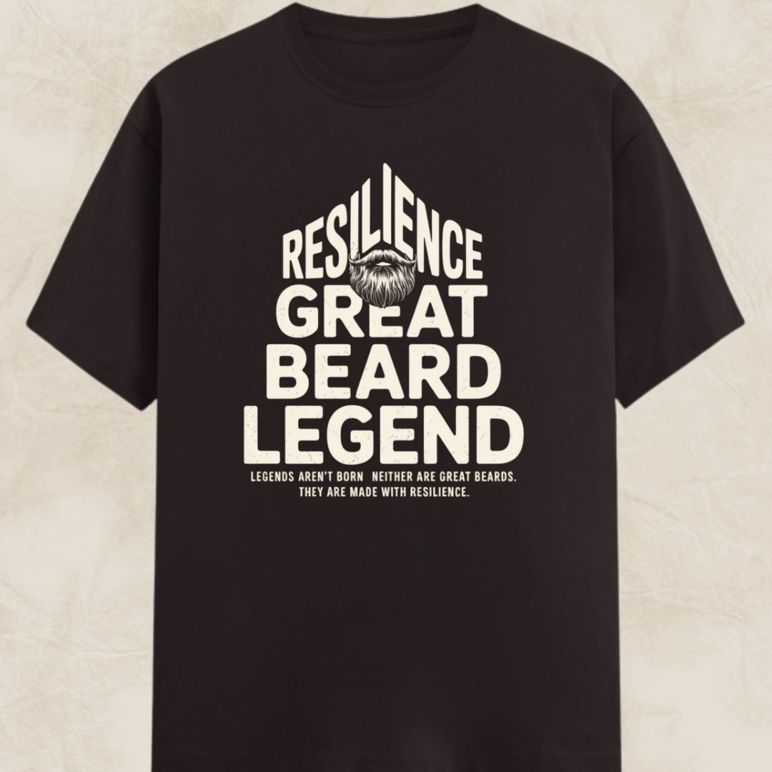 Beard Resilience Unisex Classic Crew T-Shirt