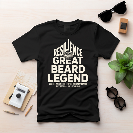 Beard Resilience Unisex Classic Crew T-Shirt
