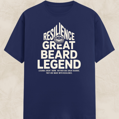 Beard Resilience Unisex Classic Crew T-Shirt