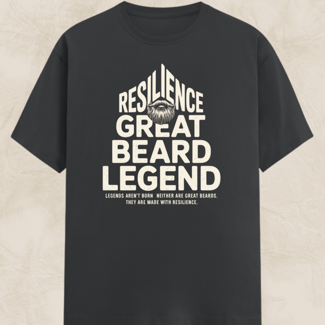 Beard Resilience Unisex Classic Crew T-Shirt