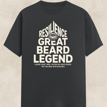 Beard Resilience Unisex Classic Crew T-Shirt
