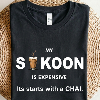 Sukoon Starts With My Chai Unisex Classic T-Shirt
