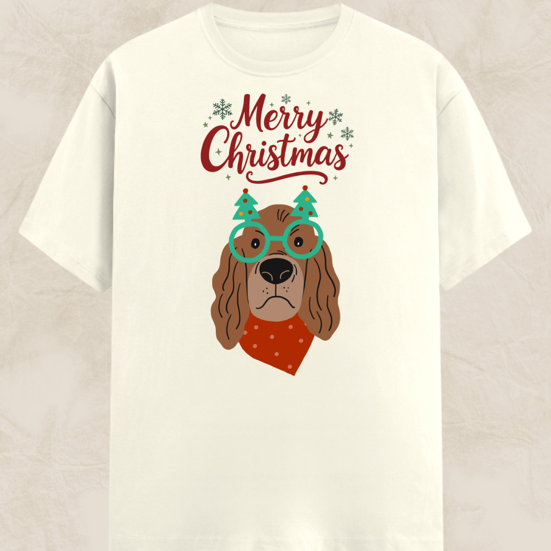 Merry Christmas Pup Unisex Classic T-Shirt