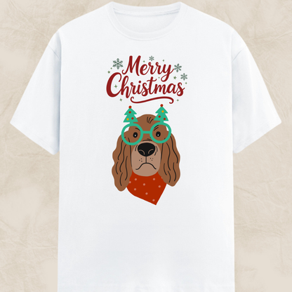 Merry Christmas Pup Unisex Classic T-Shirt