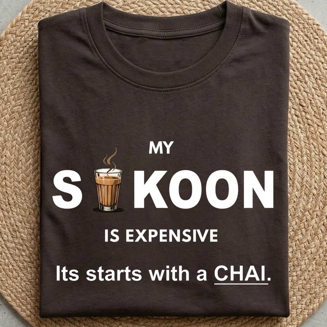 Sukoon Starts With My Chai Unisex Classic T-Shirt