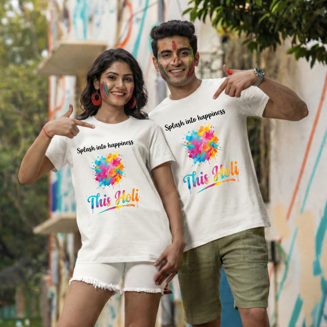 Colorful Holi Unisex Classic T-Shirt