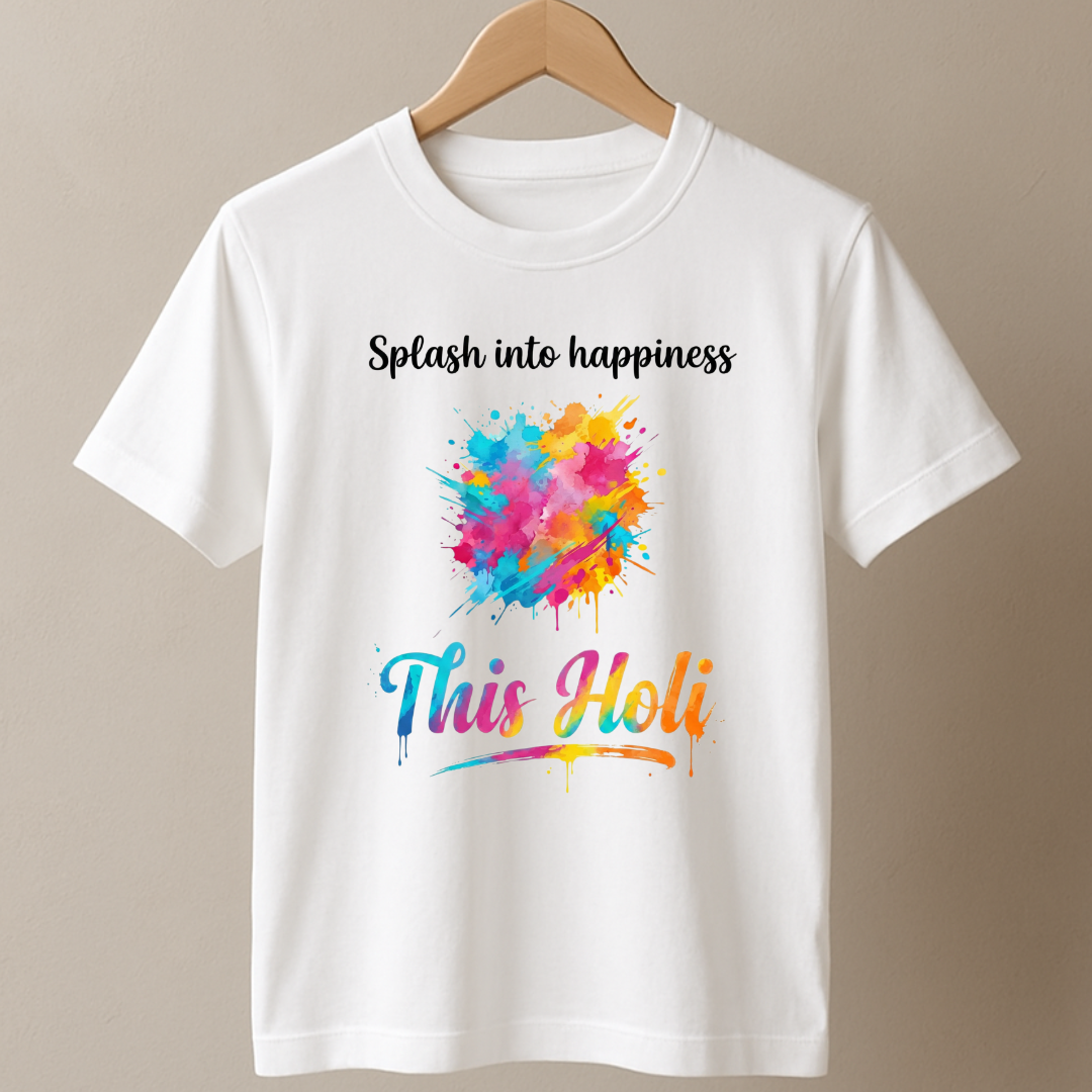 Colorful Holi Unisex Classic T-Shirt
