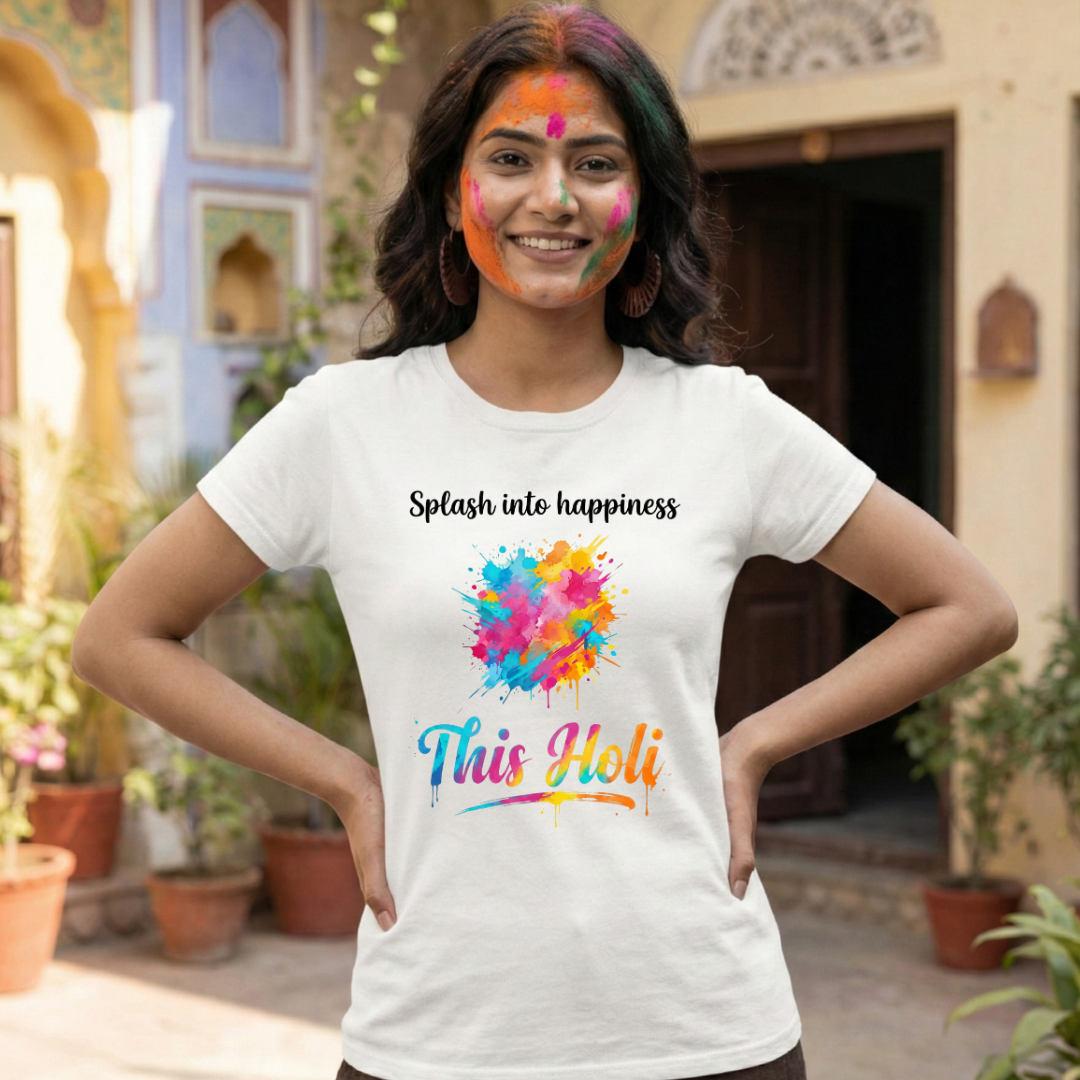 Colorful Holi Unisex Classic T-Shirt