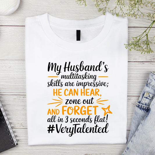 Husband Multitasking Unisex Classic T-Shirt
