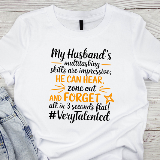 Husband Multitasking Unisex Classic T-Shirt