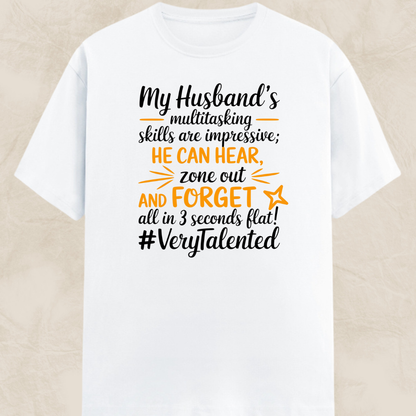 Husband Multitasking Unisex Classic T-Shirt