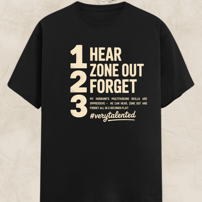 Husband Zone Out Unisex Classic T-Shirt