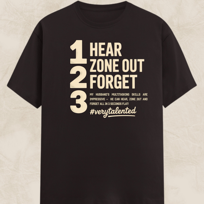 Husband Zone Out Unisex Classic T-Shirt