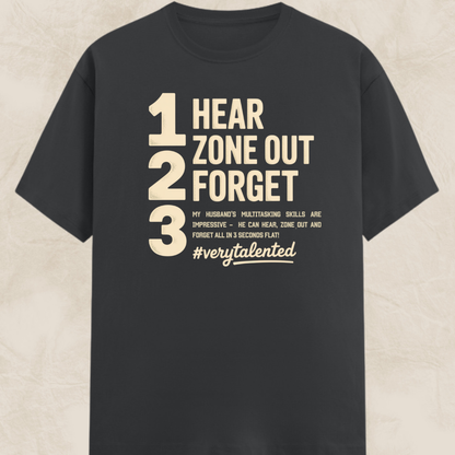 Husband Zone Out Unisex Classic T-Shirt
