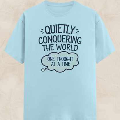 Introvert Quietly Conquering Unisex Classic Crew T-Shirt