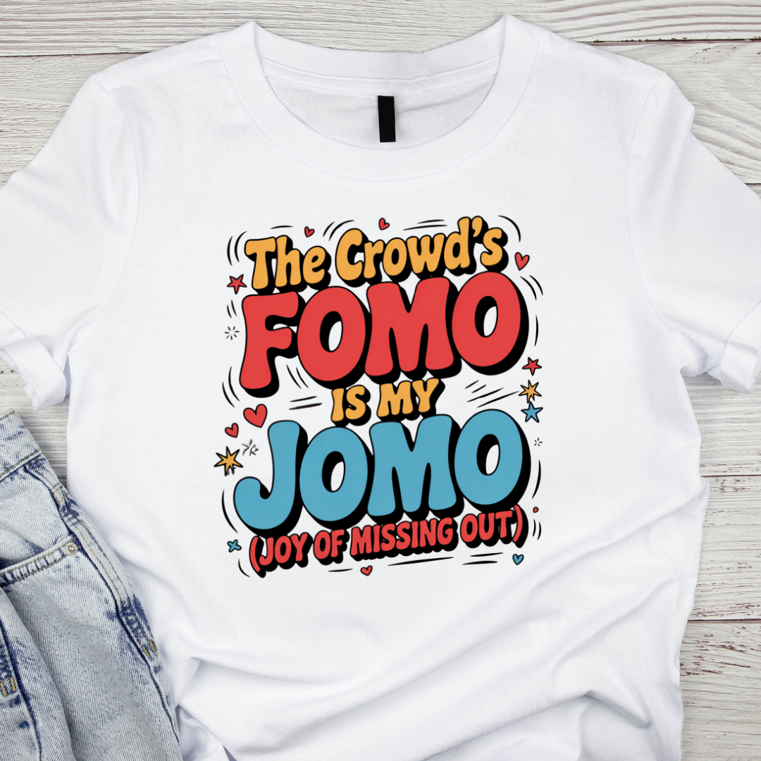 Introvert Fomo Unisex Classic Crew T-Shirt