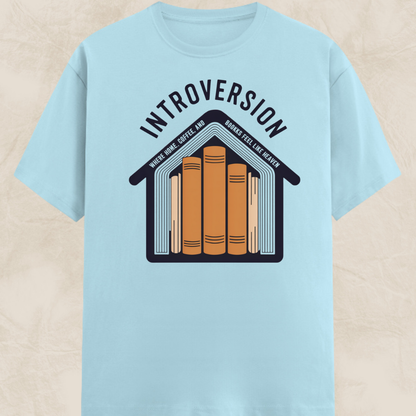 Introvert Home Books Unisex Classic T-Shirt