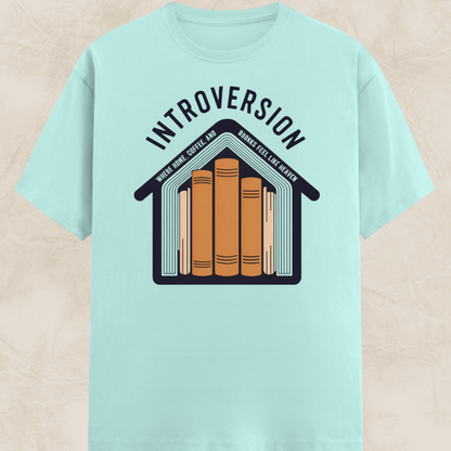 Introvert Home Books Unisex Classic T-Shirt