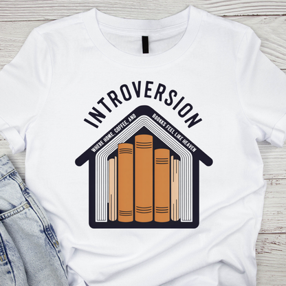 Introvert Home Books Unisex Classic T-Shirt