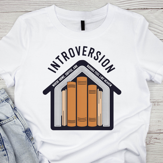 Introvert Home Books Unisex Classic T-Shirt