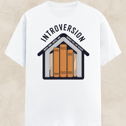 Introvert Home Books Unisex Classic T-Shirt