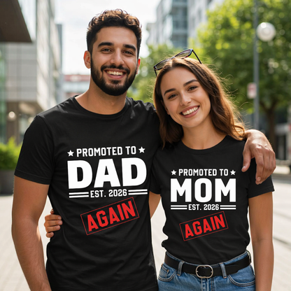 MOM & DAD AGAIN T-SHIRT COMBO
