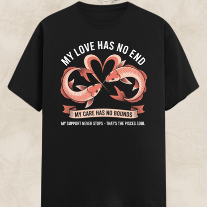 Pisces Heart Unisex Classic Crew T-Shirt