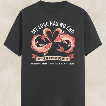 Pisces Heart Unisex Classic Crew T-Shirt