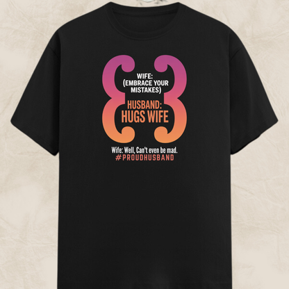 Proud Husband Unisex Classic Crew T-Shirt