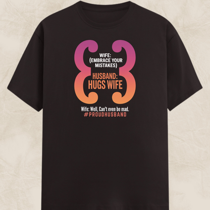Proud Husband Unisex Classic Crew T-Shirt