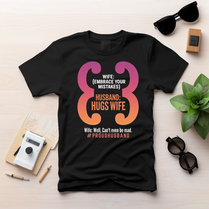 Proud Husband Unisex Classic Crew T-Shirt