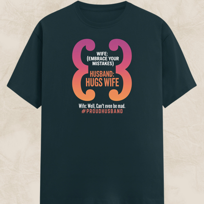 Proud Husband Unisex Classic Crew T-Shirt
