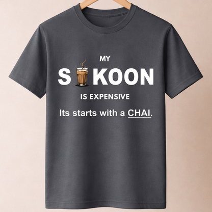 Sukoon Starts With My Chai Unisex Classic T-Shirt