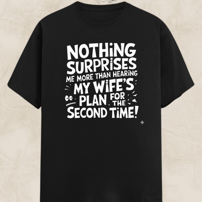 Wife's Plan Cartoon Unisex Classic T-Shirt