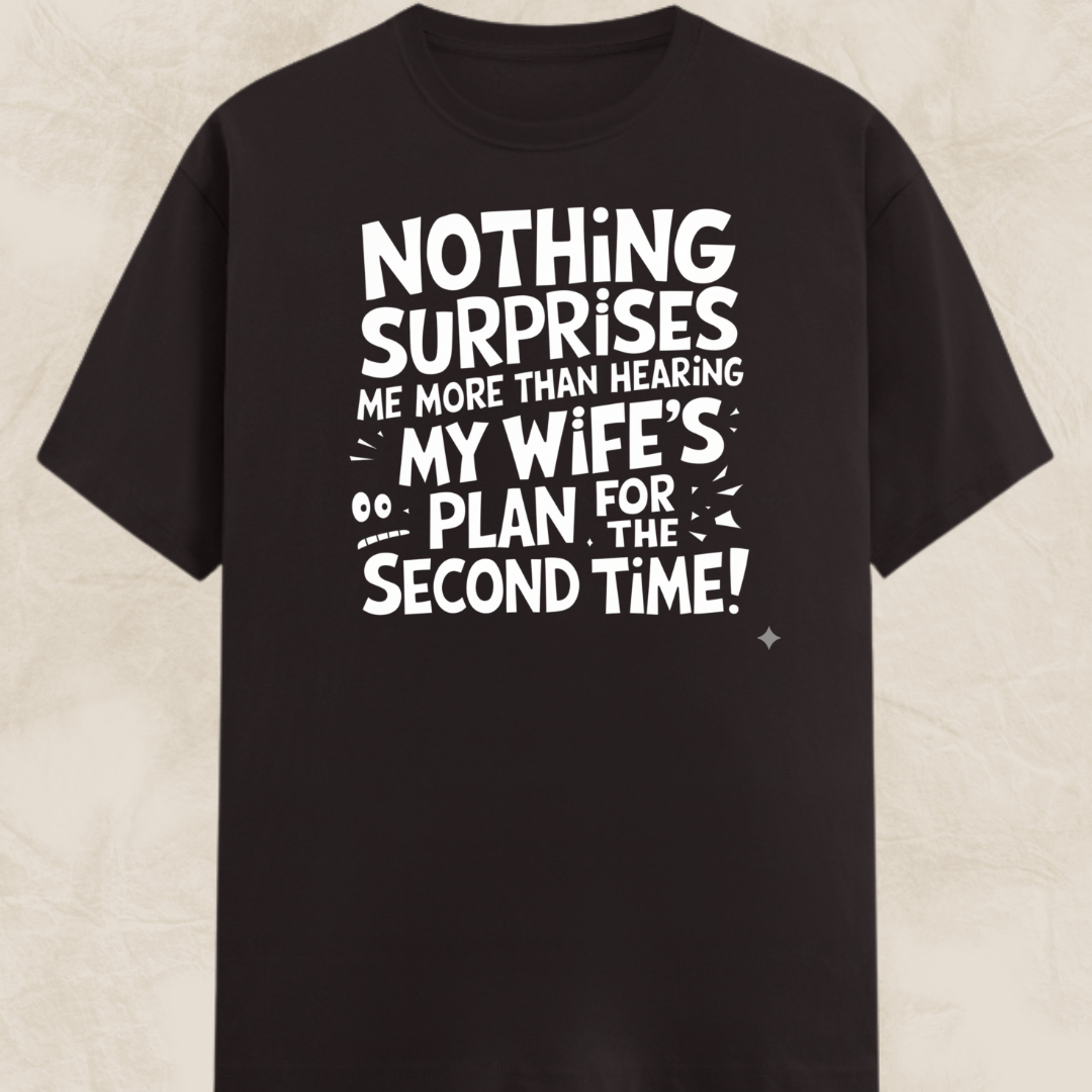 Wife's Plan Cartoon Unisex Classic T-Shirt