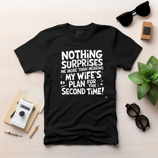 Wife's Plan Cartoon Unisex Classic T-Shirt